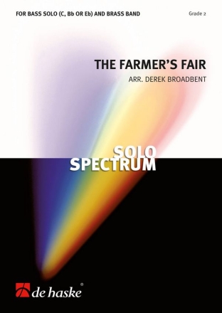 Derek Broadbent The Farmer's Fair Tuba and Brass Band Partitur + Stimmen