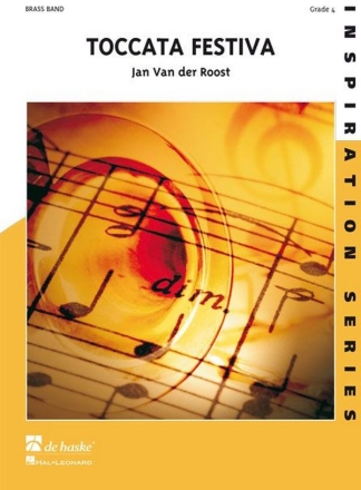 Jan Van der Roost Toccata Festiva Brass Band Partitur + Stimmen