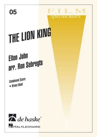 Alan Mencken The Lion King Brass Band Partitur + Stimmen