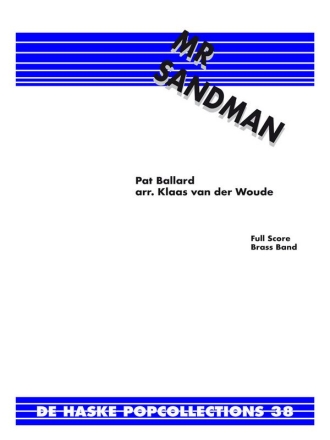 Mr. Sandman for brass band full score