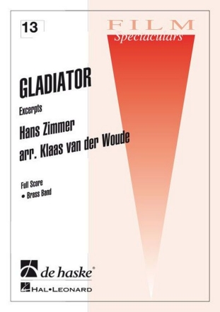 Hans Zimmer Gladiator Brass Band Partitur + Stimmen