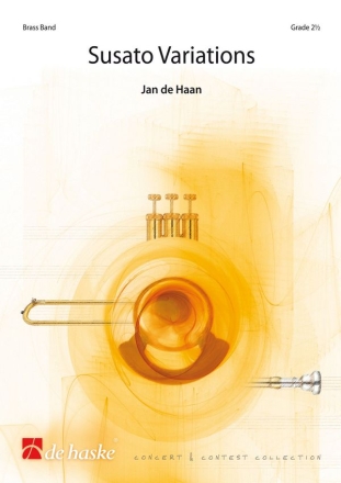 Jan de Haan Susato Variations Brass Band Partitur