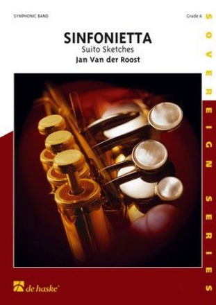 Jan Van der Roost Sinfonietta (CD incl.) Concert Band Studienpartitur + CD