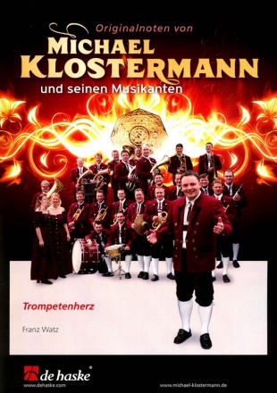 Franz Watz, Trompetenherz Concert Band/Harmonie and 2 Trumpets Partitur