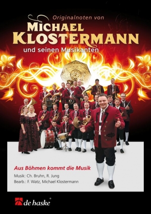 C. Bruhn, Aus Bhmen kommt die Musik Concert Band/Harmonie Partitur