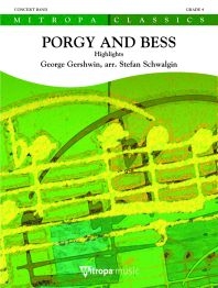 George Gershwin, Porgy and Bess Concert Band/Harmonie Partitur