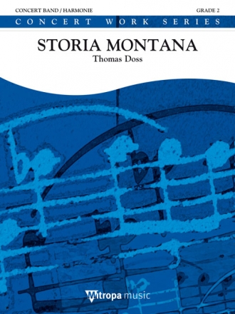 Storia Montana for concert band/harmonie score and parts