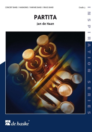 Jan de Haan Partita Concert Band/Harmonie Partitur + Stimmen