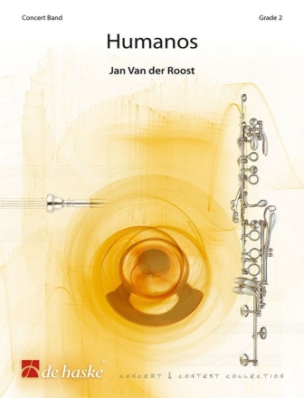 Jan Van der Roost Humanos Concert Band/Harmonie Partitur