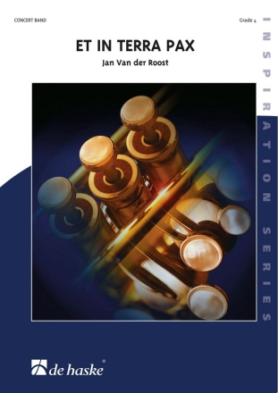 Jan Van der Roost Et in terra Pax Concert Band/Harmonie Partitur