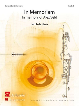 Jacob de Haan In Memoriam Concert Band/Harmonie Partitur