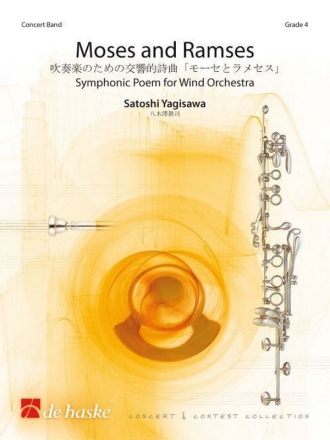 Satoshi Yagisawa Moses and Ramses Concert Band/Harmonie Partitur