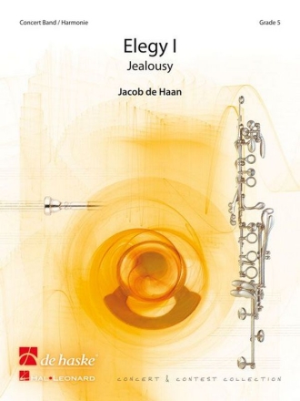 Elegy I (Jealousy) for concert band  score