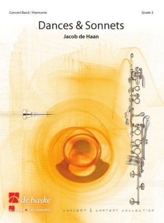 Jacob de Haan Dances & Sonnets Concert Band/Harmonie Partitur