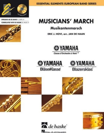 Eric J. Hovi Musicians' March Concert Band/Harmonie Partitur + Stimmen + CD