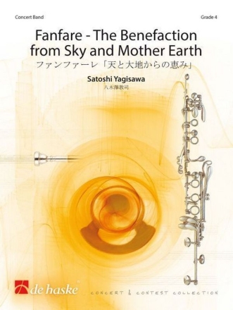 Satoshi Yagisawa Fanfare-The Benefaction from Sky and Mother Earth Concert Band/Harmonie Partitur