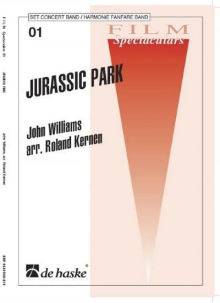 John Williams Theme from Jurassic Park Concert Band/Harmonie/Fanfare Partitur + Stimmen