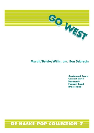 Go West Concert Band/Harmonie/Fanfare Partitur + Stimmen