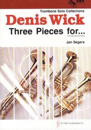 Jan Segers Three Pieces for.... Trombone BC/TC and Piano Buch