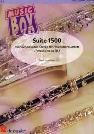 Suite 1500 Variable Woodwind Quintet with Percussion Ad. Lib. Partitur + Stimmen