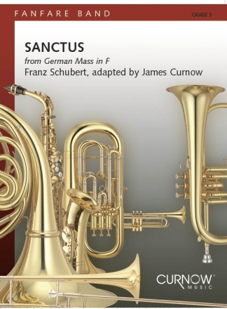 Franz Schubert, Sanctus Fanfare Partitur + Stimmen