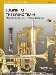 Stephen Bulla, Jumpin' at the Swing Train Fanfare Partitur + Stimmen