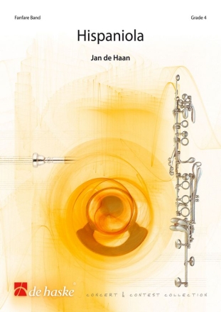 Jan de Haan Hispaniola Fanfare Partitur + Stimmen