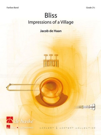 Bliss - Impressions of a Village for fanfare band choral score