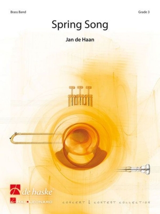 Jan de Haan Spring Song Brass Band Partitur