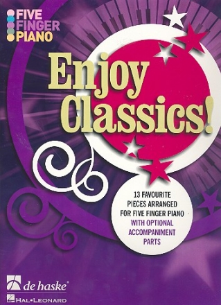 Enjoy Classics for 5-Finger piano (piano accompaniment ad lib)