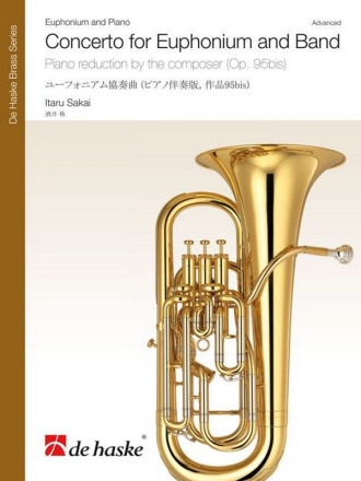 Itaru Sakai Concerto for Euphonium and Band Euphonium und Klavier Buch