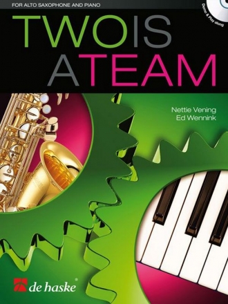 Two is a Team (+CD) fr Altsaxophon und Klavier