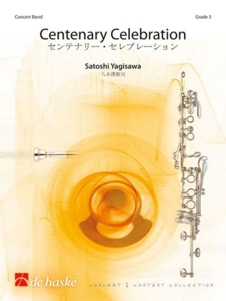 Satoshi Yagisawa Centenary Celebration Concert Band/Harmonie Partitur + Stimmen