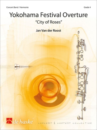 Jan Van der Roost Yokohama Festival Overture Concert Band/Harmonie Partitur + Stimmen