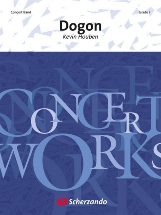 Kevin Houben, Dogon Concert Band/Harmonie Partitur + Stimmen