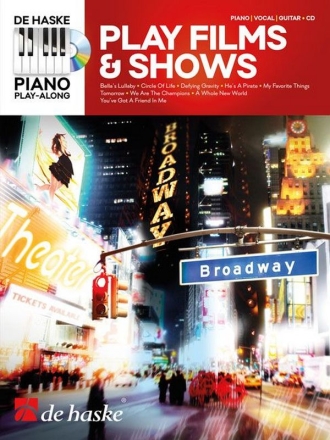 Play Films & Shows Klavier Buch + CD