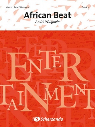 Andr Waignein, African Beat Concert Band/Harmonie Partitur + Stimmen