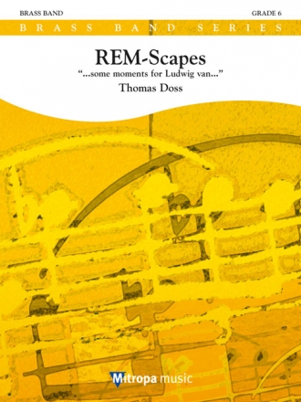 Thomas Doss, REM-scapes Brass Band Partitur + Stimmen