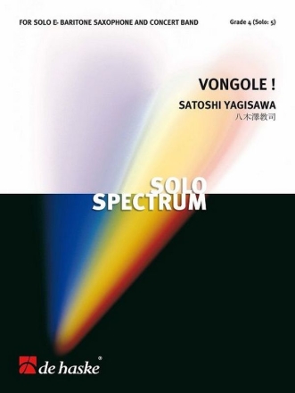 Satoshi Yagisawa Vongole ! Concert Band/Harmonie Partitur