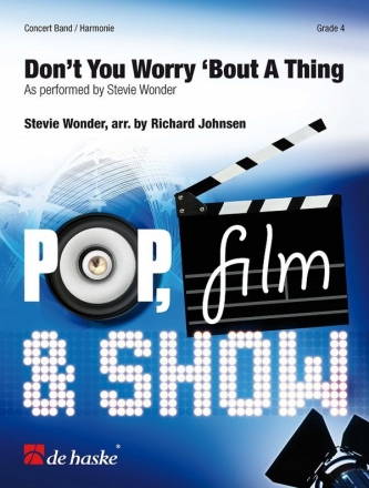 Stevie Wonder Don't You Worry 'Bout A Thing Concert Band/Harmonie Partitur + Stimmen