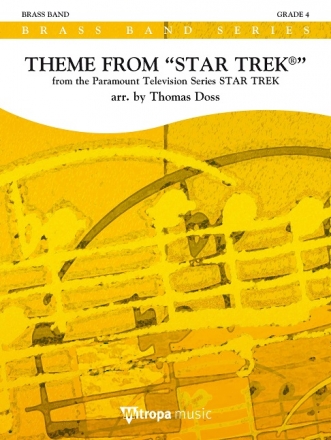 Alexander Courage, 'Theme from ''Star Trek(R)''' Brass Band Partitur + Stimmen