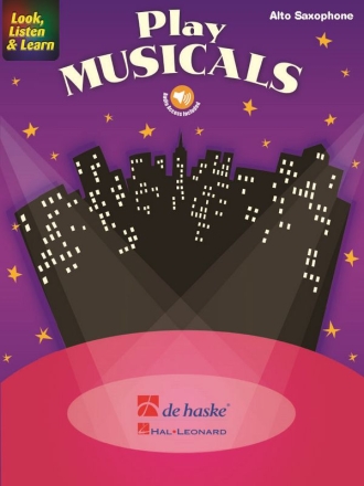 Look, Listen & Learn - Play Musicals (+Online Audio) for Alto Saxophone