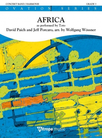 David Paich_Jeff Porcaro, Africa Concert Band/Harmonie Partitur