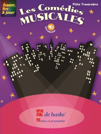 couter, lire & jouer - Les Comdies Musicales Flute Buch + Online-Audio