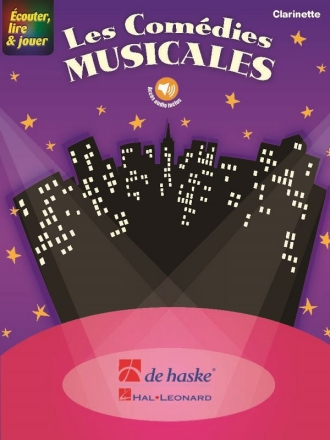 couter, lire & jouer - Les Comdies Musicales Clarinet Buch + Online-Audio