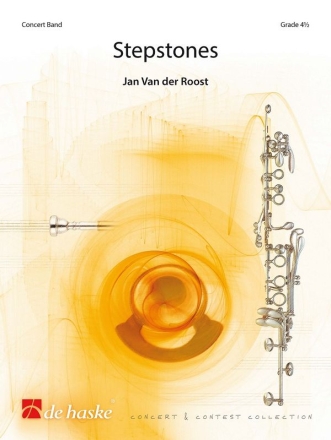 Jan Van der Roost Stepstones Concert Band/Harmonie Partitur + Stimmen