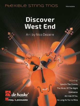 Discover West End fr 3 Streicher Partitur und Stimmen