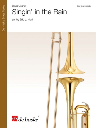 Singin' in the Rain for brass quartet score and parts