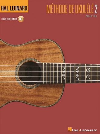 Hal Leonard Mthode de Ukull Vol. 2 (+Online-Audio) pour ukulele Text franzsisch