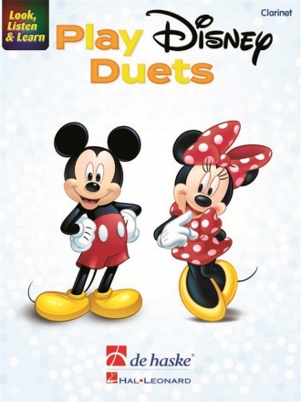 Look, Listen & Learn - Play Disney Duets for 2 clarinets Songbook